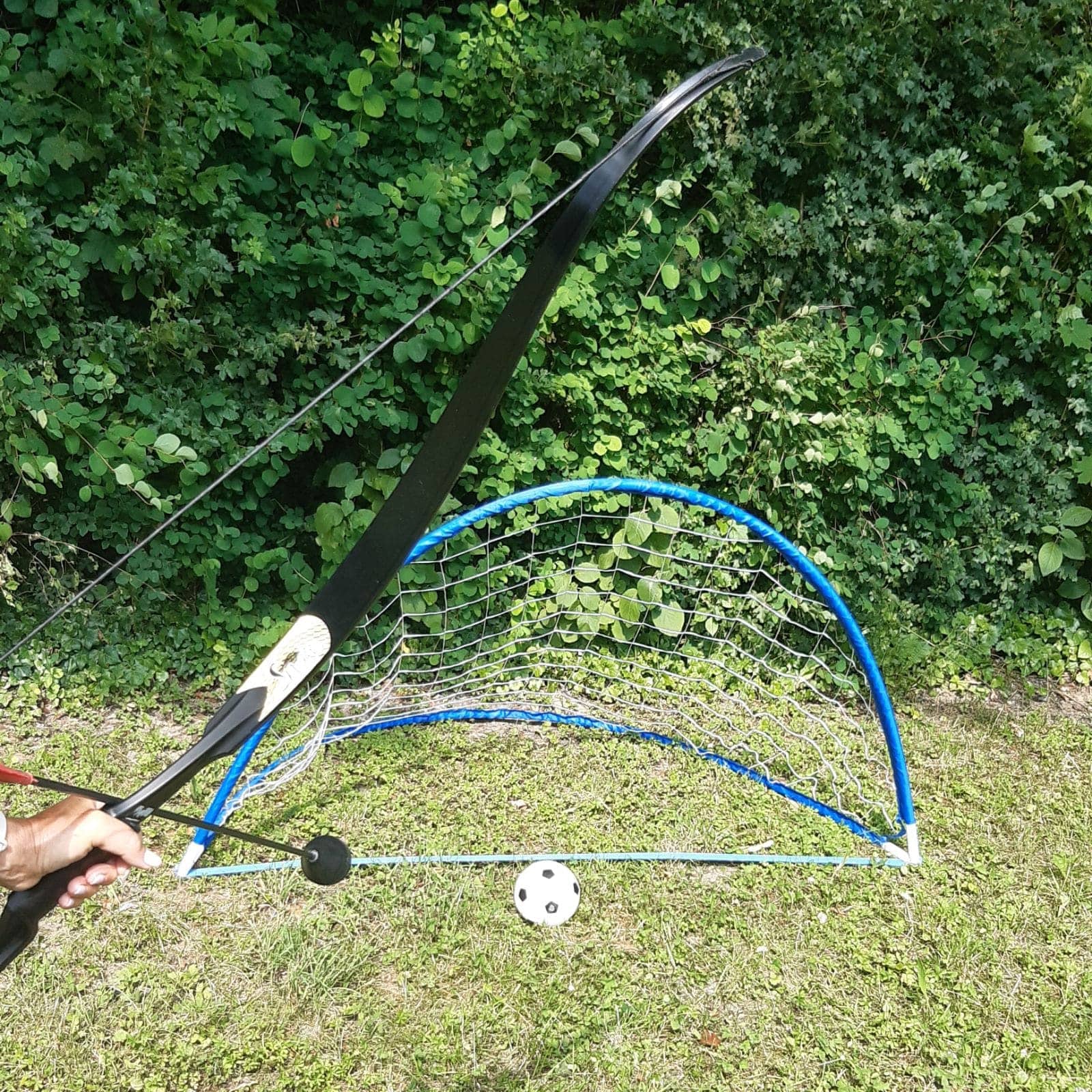 Outdoor Bogenschießen in der Natur