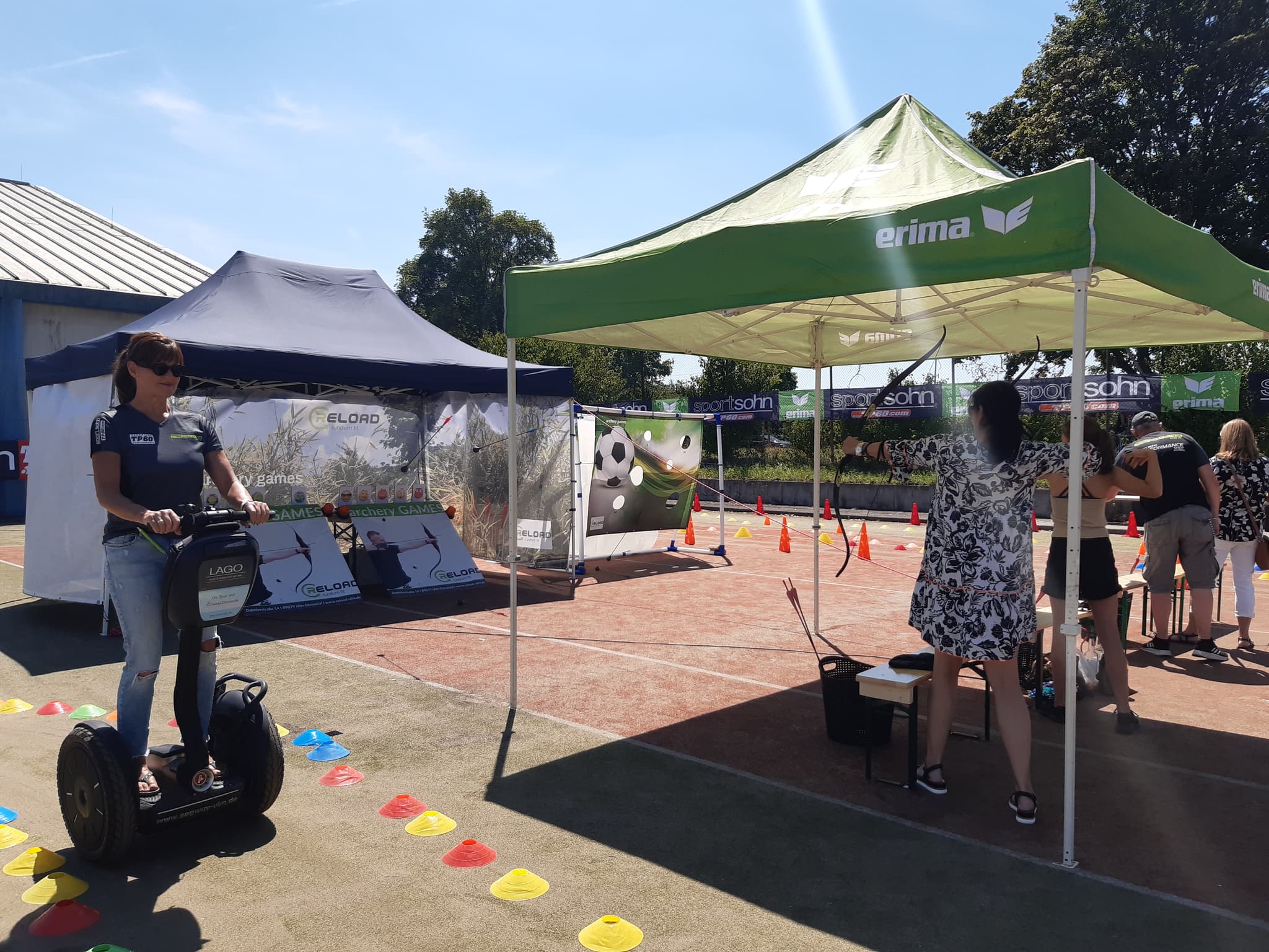 Segway Bogen Biathlon — Zeig was du kannst